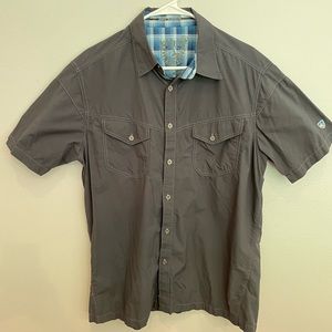 Kuhl Men’s L short-sleeve button-down shirt